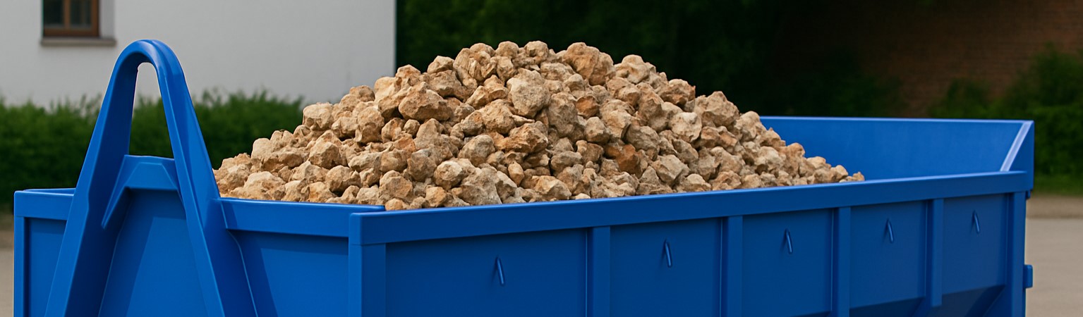 Odvoz suti a pronájem kontejnerů kraj Vysočina
